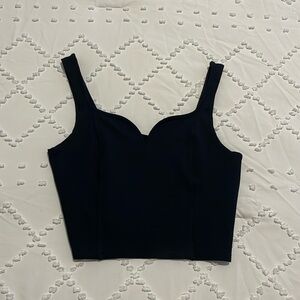 Abercrombie Black Tank Top, Soft A&F Collection, Size S